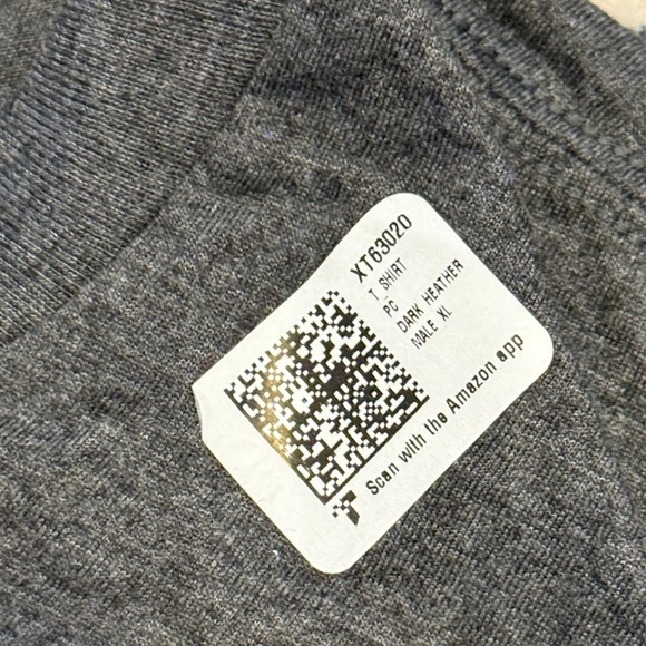 Port and Company XL Feelin' Salty Graphic Tee Dark Heather Grey Cinco de Mayo - Picture 3 of 5